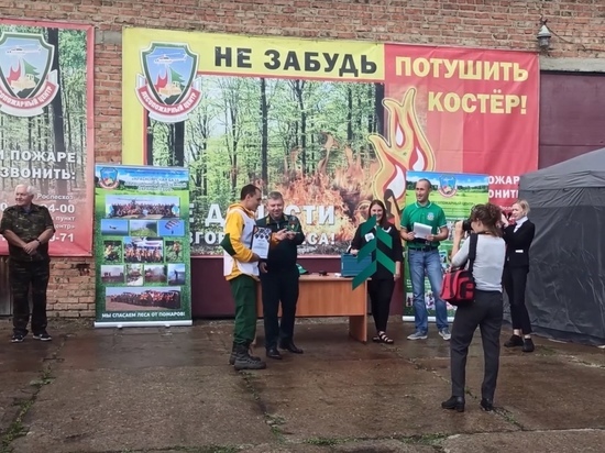 Лесной пожарный из краевой столицы стал лучшим в Красноярском крае по результатам конкурса