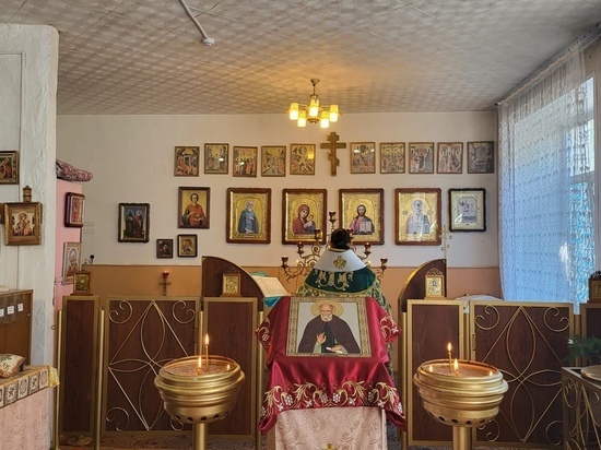 В городе Шагонаре (Тува) у православных прошла Божественная литургия