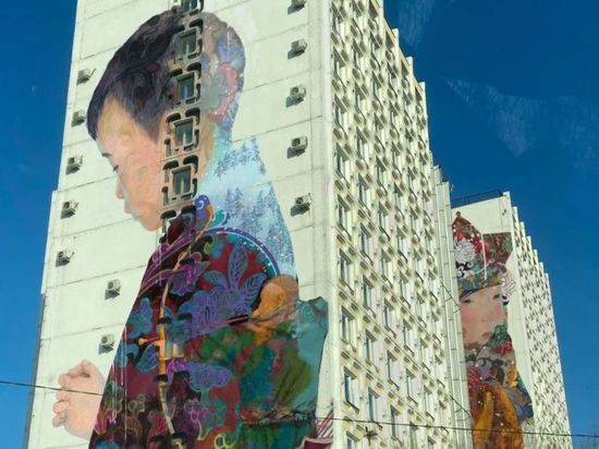 Стену гостиницы «Бурятия» украсит картина Зоригто Доржиева
