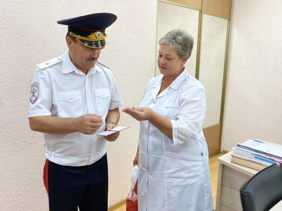 Начальнику УМВД по Тульской области присвоили звание «Почетного донора России»