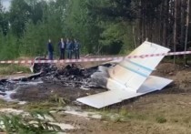 В 400 метрах от аэропорта города Ухта в Коми потерпел крушение легкомоторный самолет "Cessna- 177"