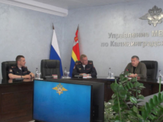 Калининградские полицейские обсудили с Соловьевым геополитическую ситуацию