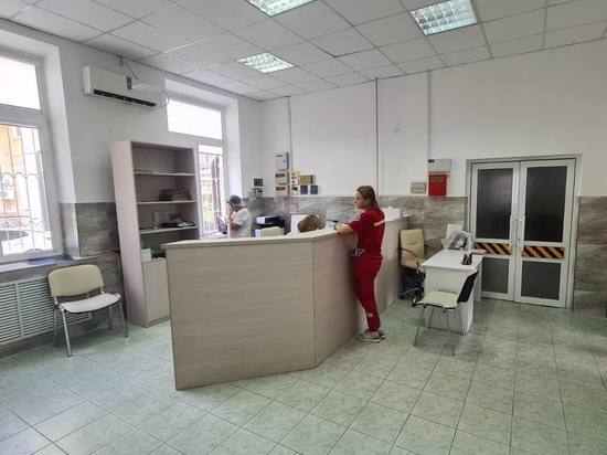 Пациентов больницы в Невинномысске принимают в отремонтированном помещении