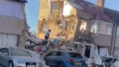 В Лондоне взрыв газа полностью разрушил двухэтажный дом