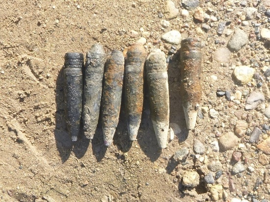 В Твери нашли шесть опасных снарядов времён Великой Отечественной войны