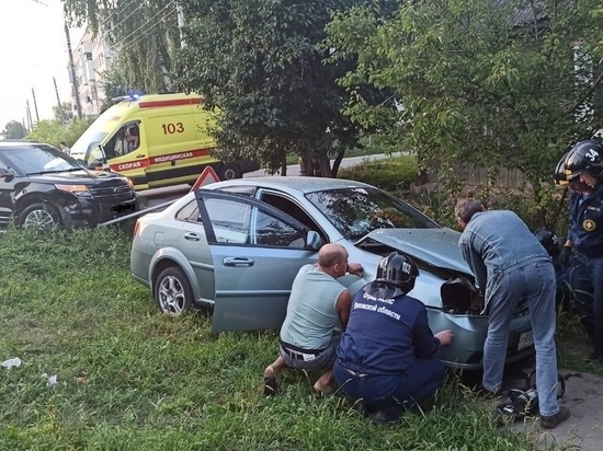 В Орле произошло жёсткое ДТП с пострадавшими