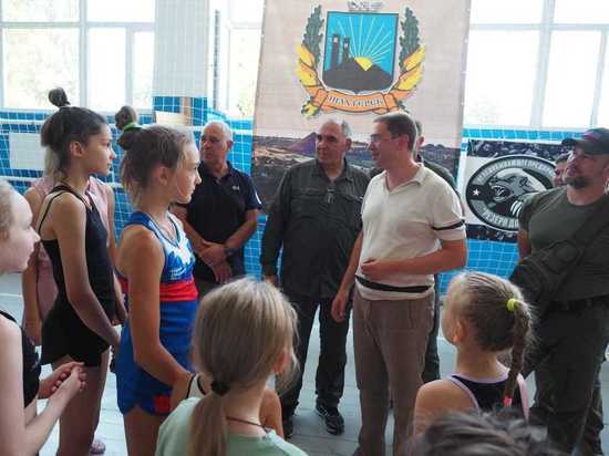 Спорткомплекс «Олимп» в донецком Шахтерске помогли оборудовать власти Сахалина