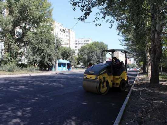 В Абакане ремонтируют улицу Торговая и Маршала Жукова