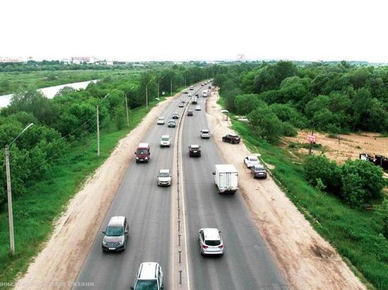 Реконструкцию Северной окружной дороги в Рязани показали с высоты