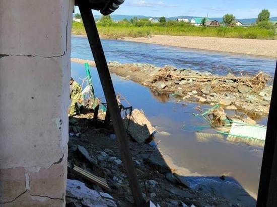 Смытый паводком берег в ДНТ «Садко» должны были сдать в 2024 году