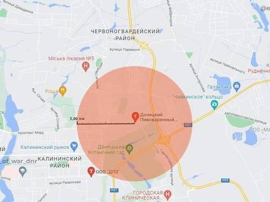 Жителям Донецка рекомендовали дышать через ватно-марлевые повязки