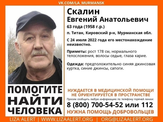 В Заполярье начали поиски 63-летнего северянина, который не ориентируется в пространстве