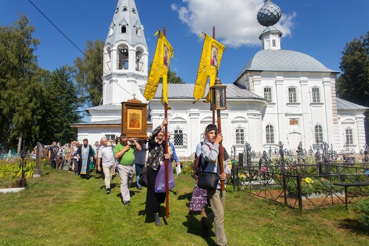 Вчера в Костромской области отметили 400-летие Игрицкой иконы Божьей Матери