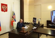 Владимир Путин провёл встречу с врио Главы Республики Марий Эл Юрием Зайцевым  для обсуждения проделанной работы.