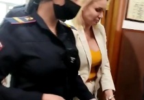 Марину Овсянникову доставили в Басманный суд столицы