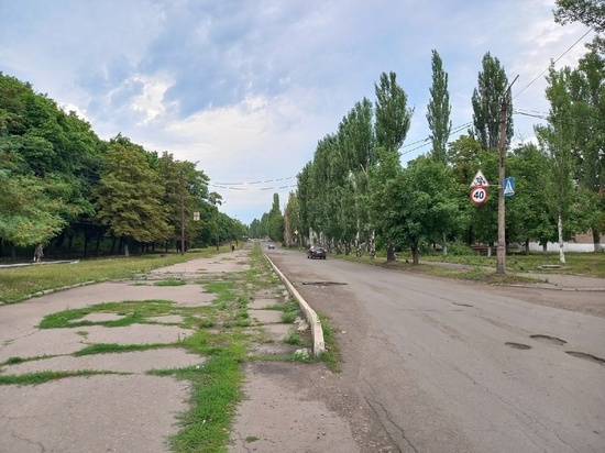 В центре Донецка снова разбросали мины-лепестки