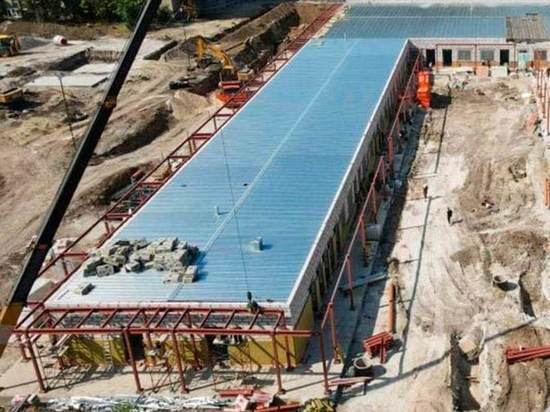 В Мариуполе завершается строительство медцентра