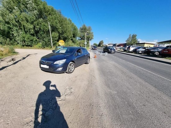 В Калининграде Opel сбил девятилетнего мальчика, переходившего дорогу не по правилам