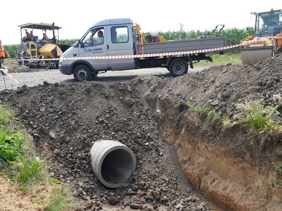 Белгородка пожаловалась губернатору на необустроенный съезд, после чего там начались ремонтные работы
