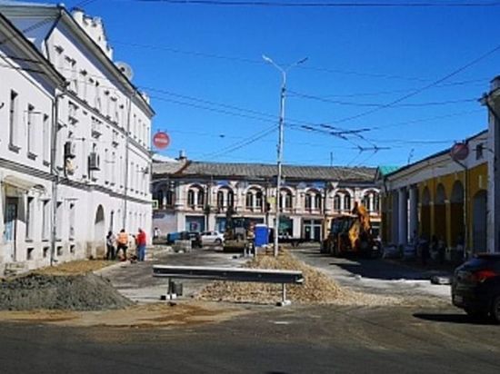 В Ярославле восстановлена остановка в Торговом переулке