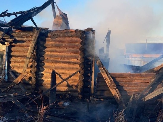 Мужчина пострадал при пожаре в частном доме в Татарстане