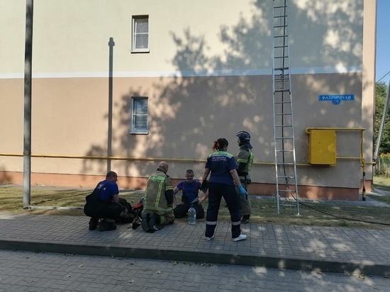В Гурьевске 14-летний подросток чуть не выпрыгнул из окна, спасаясь от пожара