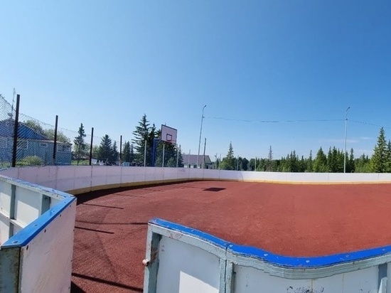 Всесезонный хоккейный корт отремонтировали в селе Восяхово