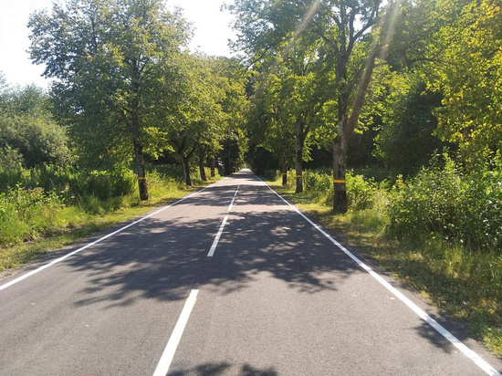 В Калининградской области достроили 40-километровый участок автодороги