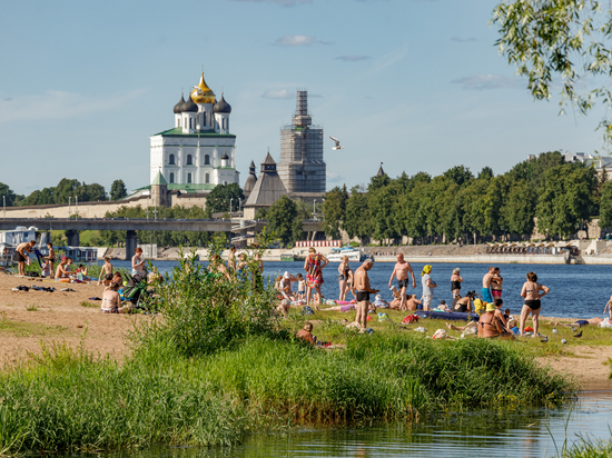 Жара до +32 градусов ожидается в Псковской области 14 августа