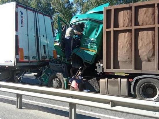 В Путятинском районе в ДТП с двумя грузовиками пострадал 52-летний водитель