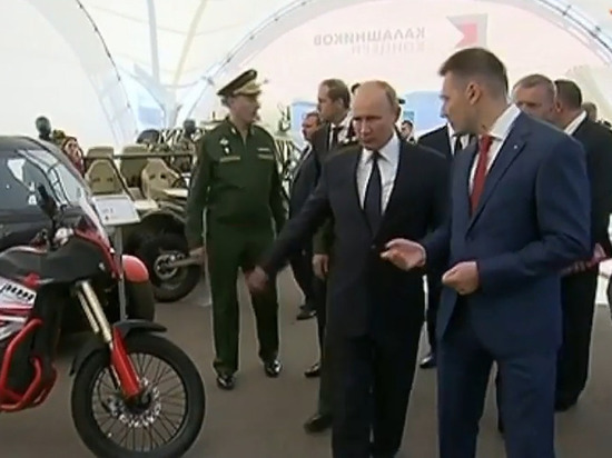 Путин на следующей неделе посетит форум «Армия-2022»