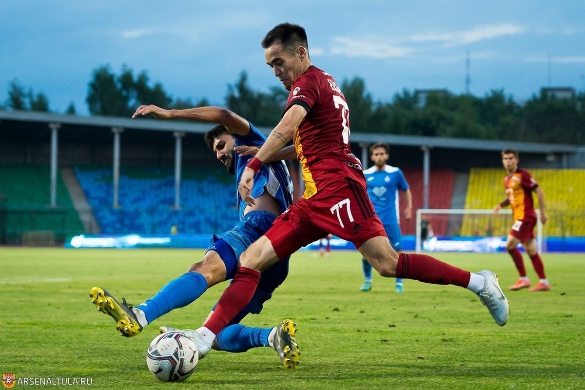 Tula "Arsenal" played a draw with "Dynamo" from Makhachkala