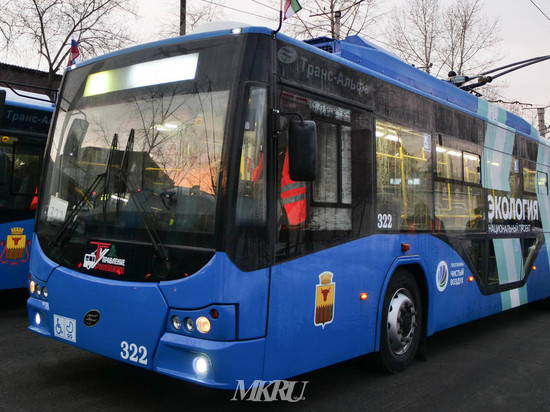 Троллейбус №1 вечером 15 августа пустят через улицу Шилова в Чите
