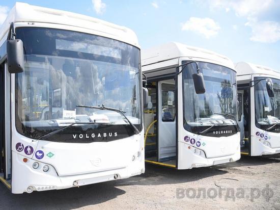 Новые автобусы, поступившие в Вологду, прошли проверку