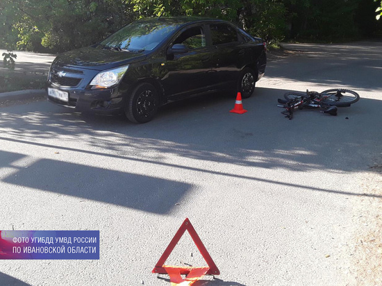 В воскресенье в Ивановской области в авариях пострадали два велосипедиста
