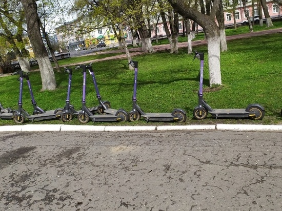 В Череповце ограничили движение арендованных электросамокатов