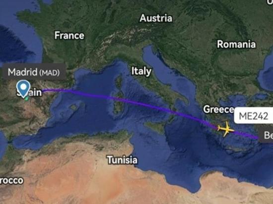 СМИ: греческий истребитель перехватил ливанский пассажирский лайнер