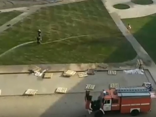 Жара: в Ярославской области пожарных отправили поливать газоны