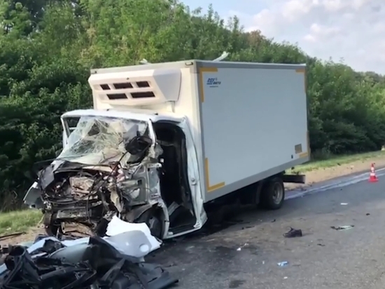 В ДТП с легковушкой и большегрузом под Курганинском погибли 5 человек