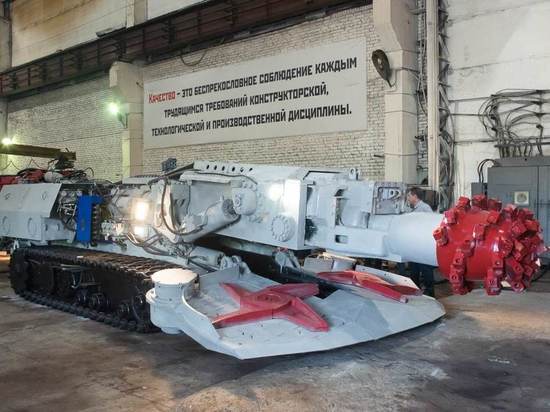 Первый шахтовый комбайн совместного с ДНР производства запускают в Кузбассе