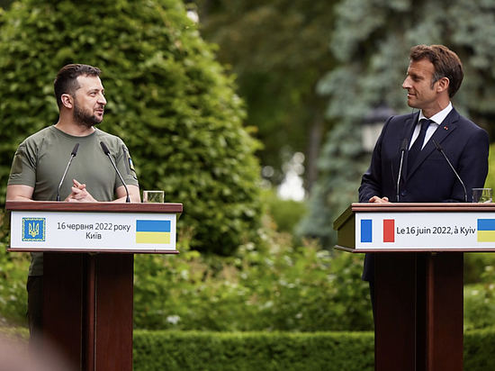 Зеленский и Макрон обсудили усиление макрофинансовой помощи Украине
