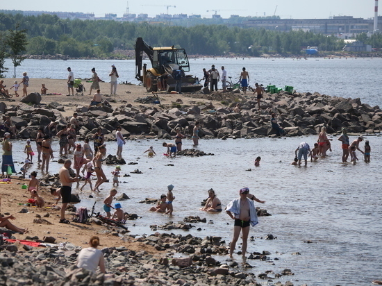 В Петербурге из-за аномальной жары объявили «оранжевый» уровень опасности