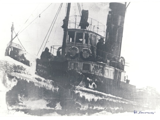 Сегодня жителей Нарьян-Мара придут в сквер Печорского порта к памятнику экипажу буксира «Комсомолец» вспомнить погибших.