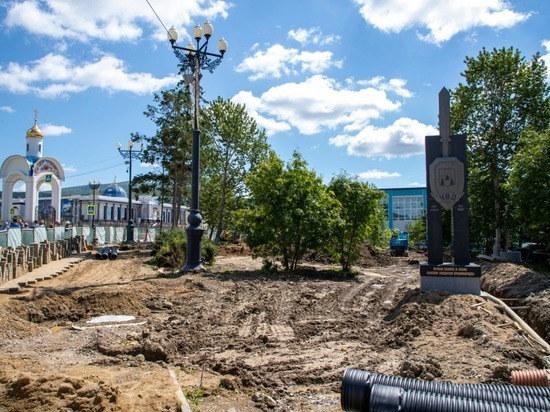 Сквер памяти защитников правопорядка появится в Южно-Сахалинске к 1 октября