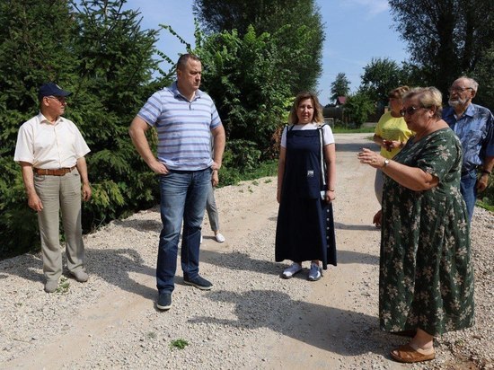 Ремонт аварийного моста закончен в деревне под Серпуховом