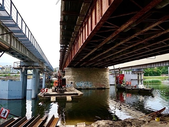 В Орле ремонт Красного моста обещают завершить к ноябрю 2023 года