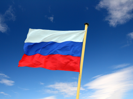 Акция приурочена ко дню государственного флага РФ