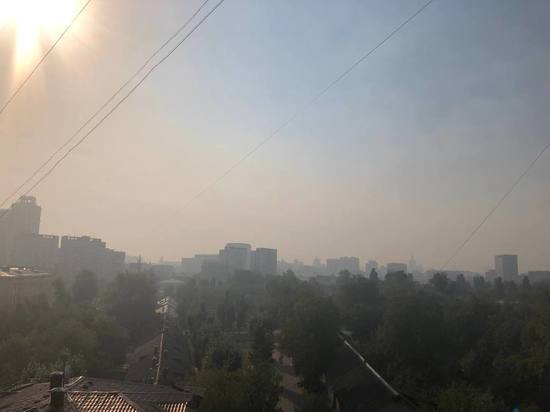 Из Москвы ушли запах гари и смог