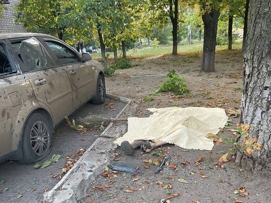 В центре Горловки погибла женщина