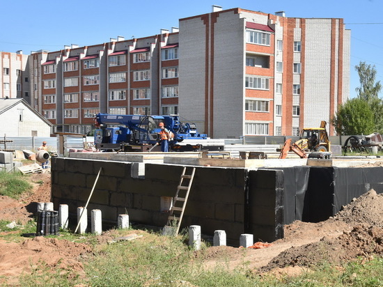 Юрий Зайцев побывал на строительстве жилого дома в Козьмодемьянске